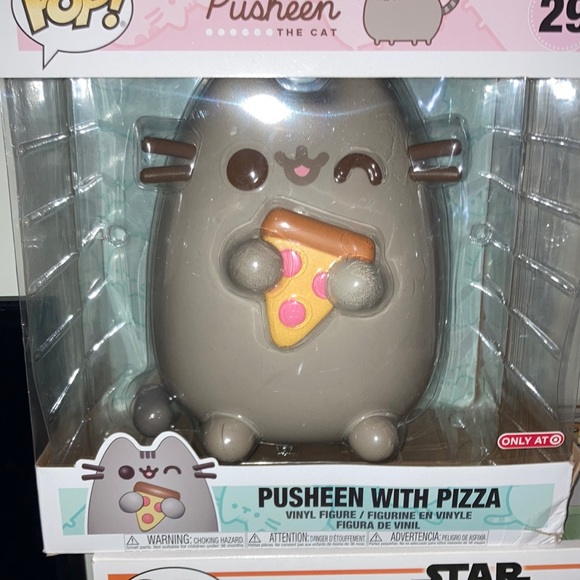 pusheen funko pop w pizza - Picture 1 of 3